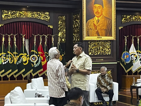 Sosialisasi soal Dewan Pertahanan dengan Beberapa Tokoh di Kementerian Pertahanan, Jakarta Pusat, Jumat (13/6/2025). Foto: Rayyan Farhansyah/kumparan