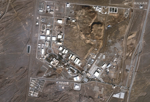 Maxar Technologies via AP