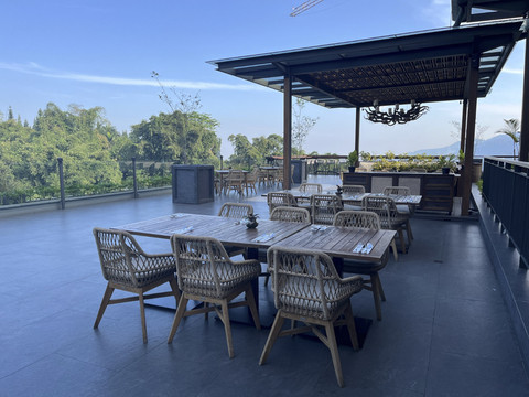 Pangrango Sky Terrace di Plataran Puncak. Foto: DN. Mustika Sari/kumparan
