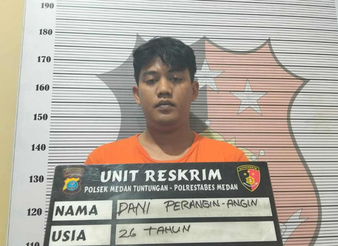 Dani Perangin-angin. Dok: Polsek Medan Tuntungan