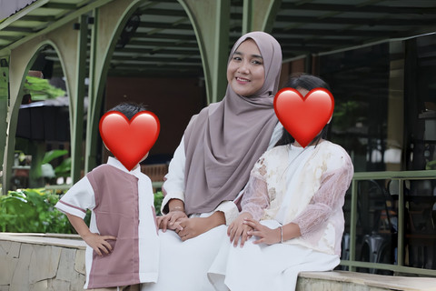 Nur Dalilah Putri dan anaknya. Foto: Dok. Pribadi