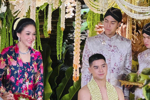Al Ghazali gelar prosesi siraman jelang menikah dengan Alyssa Daguise. Foto: Dok. Wahyu Muryadi