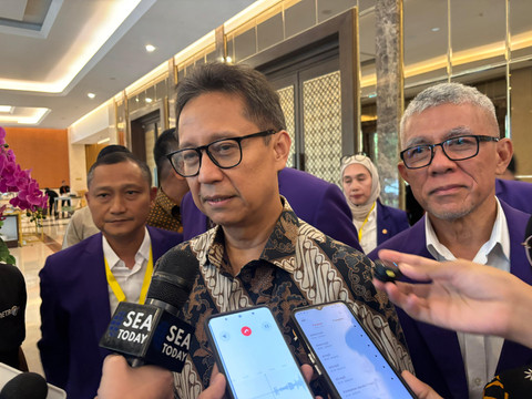 Menteri Kesehatan (Menkes) Budi Gunadi Sadikin di Hotel Sultan, Jakarta pada Sabtu (14/6/2025). Foto: Abid Raihan/kumparan