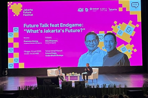 "What's Jakarta Future?" di Taman Ismail Marzuki, Jakarta, Minggu (15/6/2025). Foto: Haya Syahira/kumparan