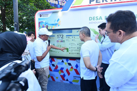 Segelas Susu untuk Indonesia yang lebih sehat" di Jalan Sudirman, Jakarta pada Minggu (15/6). Foto: Dok. Pertamina