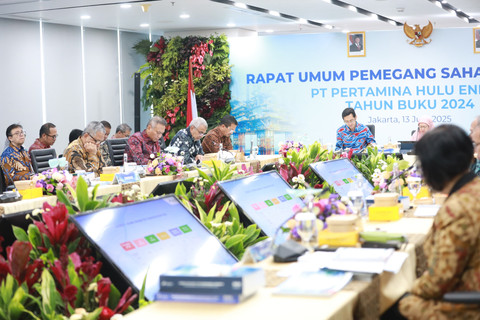 Pertamina Hulu Energi (PHE) menggelar Rapat Umum Pemegang Saham (RUPS) Tahunan Tahun Buku 2024 di Jakarta, Kamis (13/6). Foto: Dok. Pertamina