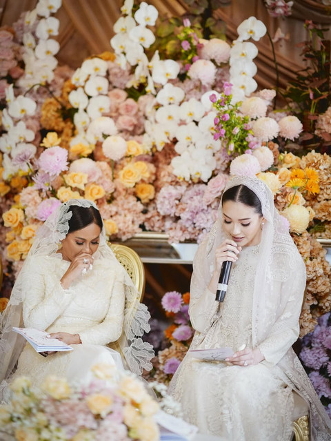 Alyssa Daguise gelar pengajian jelang akad nikah. Foto: Instagram @alyssadaguise