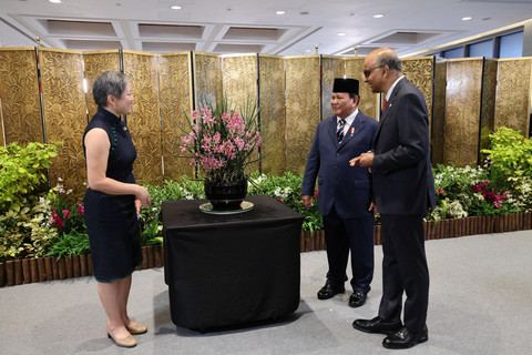 Presiden Prabowo bertemu Presiden Singapura Tharman Shanmugaratnam
di Parliament House, Singapura, Senin (16/6/2025). Foto: Biro Pers Sekretariat Presiden