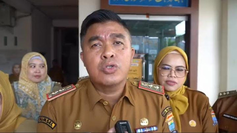 Sekretaris Daerah Kota Palembang, Afrizal Hasyim, saat menghadiri peluncuran program Dentist Goes To School/Instagram: Kominfopalembang. 