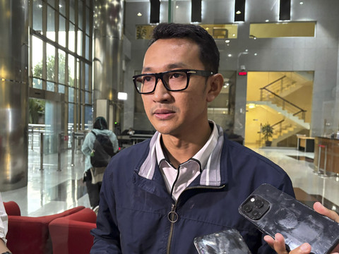 Juru Bicara KPK, Budi Peasetyo di Gedung Merah Putih KPK, Jakarta Selatan pada Senin (16/6/2025). Foto: Abid Raihan/kumparan