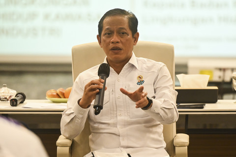 Menteri Lingkungan Hidup/Kepala Badan Pengendalian Lingkungan Hidup Hanif Faisol Nurofiq, Senin (16/6/2025). Foto: Rivan Awal Lingga/ANTARA FOTO