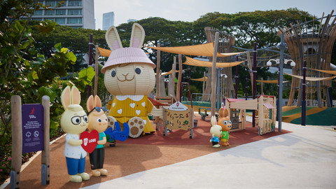 PropNex Family Zone di Gardens by The Bay. Foto: Garden by the Bay's 