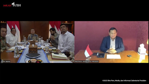 Presiden Prabowo putuskan empat pulau masuk wilayah Provinsi Aceh, Selasa (17/6/2025). Foto: YouTube/Sekretariat Presiden