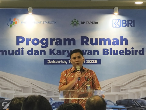 Komisioner BP Tapera, Heru Pudyo Nugroho di Kantor Blue Bird, Jakarta Selatan, Selasa (17/6/2025). Foto: Widya Islamiati/kumparan