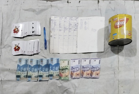 Barang bukti yang berhasil diamankan. | Foto: Dok Humas Polres Pringsewu