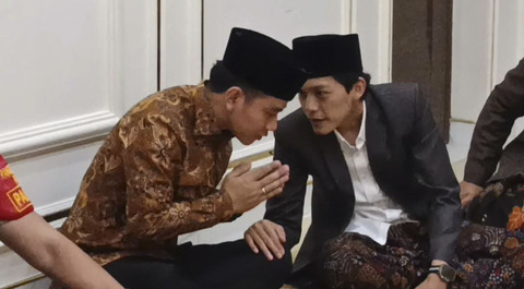 Wakil Presiden Republik Indonesia Gibran Rakabuming Raka di Majelis Sabilu Taubah, Blitar, Jawa Timur, Selasa (17/6/2025). Foto: Zamachsyari/kumparan