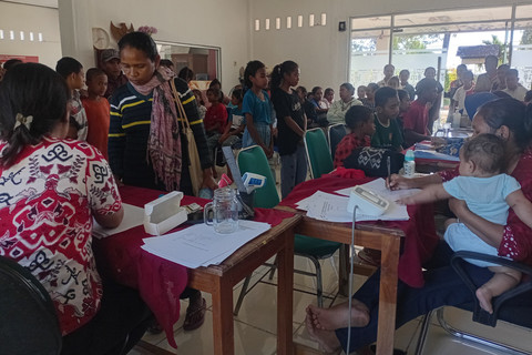 -Sebanyak 100 anak dari keluarga miskin ekstrem mulai mengikuti orientasi Sekolah Rakyat Kupang, Selasa (17/6/2025). Foto: Kemensos RI