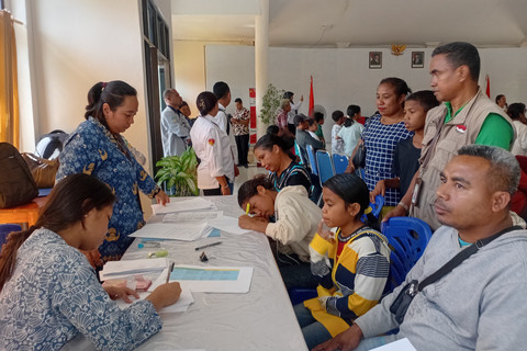 Sebanyak 100 anak dari keluarga miskin ekstrem mulai mengikuti orientasi Sekolah Rakyat Kupang, Selasa (17/6/2025). Foto: Kemensos RI