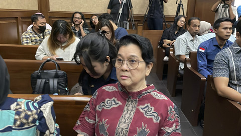 Pengacara Ronald Tannur, Lisa Rachmat, jelang sidang vonis terkait kasus dugaan suap hakim PN Surabaya dan pemufakatan jahat suap kasasi Ronald Tannur, yang menjeratnya sebagai terdakwa, di Pengadilan Tipikor Jakarta, Rabu (18/6/2025). Foto: Fadhil Pramudya/kumparan