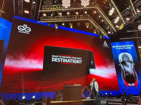 Mobil baru Mitsubishi di GIIAS 2025. Foto: Fitra Andrianto/kumparan