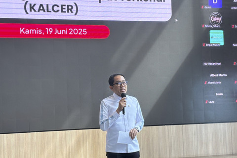 Wakil Menteri Perindustrian RI Faisol Riza di Tokopedia Tower, Kamis (19/6/2025). Foto: Ave Airiza Gunanto/kumparan