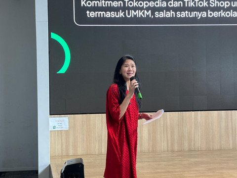 Direktur Tokopedia dan TikTok E-Commerce, Indonesia, Vonny Susamto di Tokopedia Tower, Kamis (19/6). Foto: Ave Airiza Gunanto/kumparan