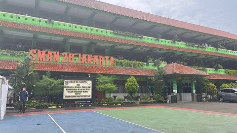 Kegiatan di SMA Negeri 28, Pasar Minggu, Jakarta Selatan, Kamis (19/6/2025). Foto: Nasywa Athifah/kumparan