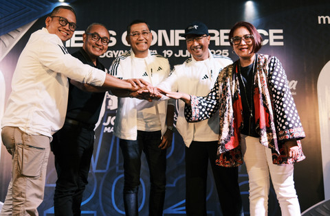 Konferensi Pers Mandiri Jogja Marathon 2025 di Yogyakarta, Kamis (19/6). Foto: Dok. Bank Mandiri