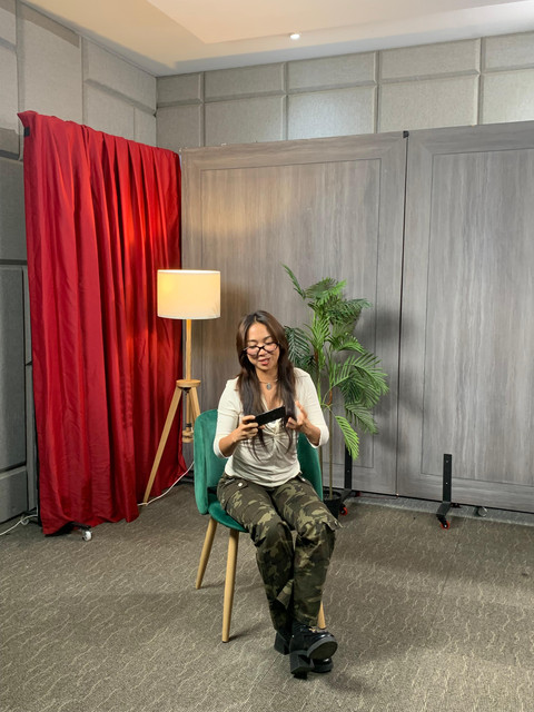 Rapper 88rising, MILLI, dalam wawancara eksklusif bersama kumparan, Kamis (19/6). Foto: Vincentius Mario/kumparan