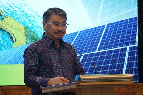 CEO Pertamina NRE John Anis pada perjanjian pengambilan bagian saham baru di Jakarta p... </div>
<div class=
