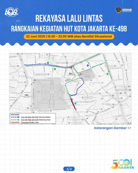 Instagram @dishubdkijakarta