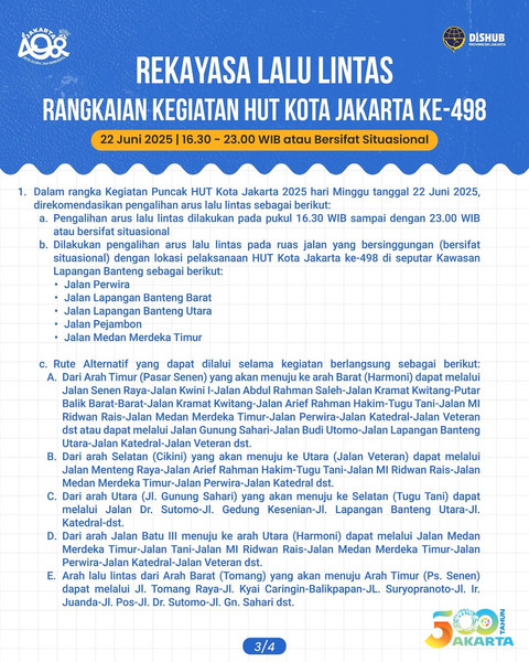 Instagram @dishubdkijakarta
