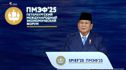 Presiden Prabowo Hadiri SPIEF 2025 Sebagai Tamu Kehormatan Foto: Dok. YouTube Setpres
