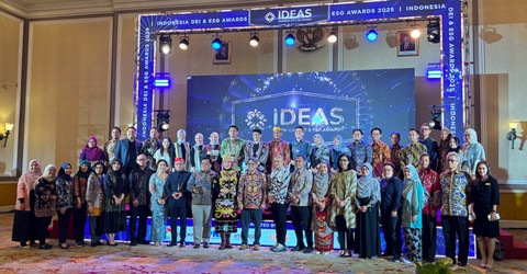 Ajang puncak The 4th Indonesia DEI & ESG Awards (IDEAS) berlangsung pada Kamis (19/6) di Menara Peninsula Hotel Jakarta. Foto: Dok. PR Indonesia