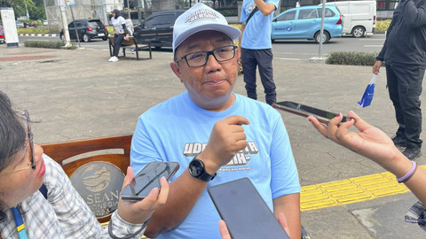 Kepala Dinas Lingkungan Hidup Jakarta Asep Kuswanto usai acara Peringatan Hari Lingkungan Hidup 2025 di Taman Literasi Martha Christina Tiahahu, Jakarta Selatan, Sabtu (21/6/2025). Foto: Nasywa Athifah/kumparan