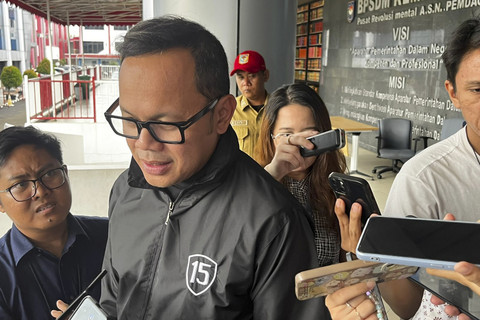 Wakil Menteri Dalam Negeri Bima Arya Sugiarto saat Konferensi Pers di BPSDM Kemendagri, Jakarta Selatan, Minggu (21/6/2025). Foto: Rayyan Farhansyah/kumparan