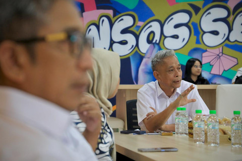 Wamensos beraudiensi dengan Bupati Lombok Timur terkait pedoman Data Tunggal Sosial Ekonomi Nasional (DTSEN). Foto: Dok. Istimewa
