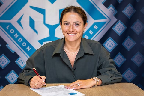 Danielle van de Donk, gelandang asal Belanda, pindah ke London City Lionesses di musim panas 2025. Foto: Dok. London City Lionesses