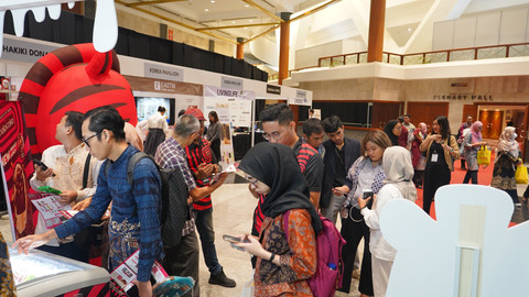 Booth halocoko di pameran Indonesia International Halal Festival (IIHF) 2025. Foto: halocoko