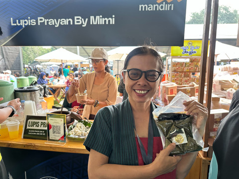 Lupis Prayan di Festival mLaku Lokal MJM 2025. Foto: kumparan