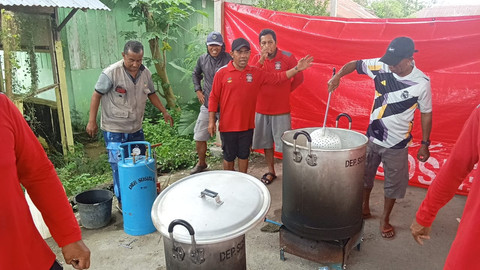 Banjir dan tanah longsor di Halmahera Selatan, Maluku Utara, pada Minggu (22/6/2025). Foto: Kemensos RI