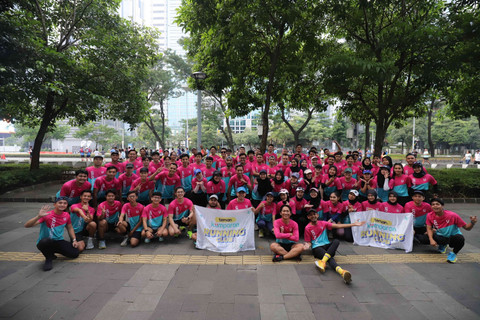 Keseruan Fun Run Minggu (22/6/25). Foto: Jamal Ramadhan/kumparan