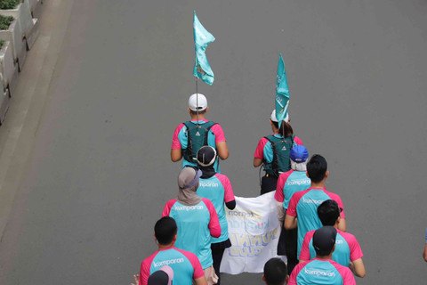 Keseruan Fun Run Minggu (22/6/25). Foto: Jamal Ramadhan/kumparan