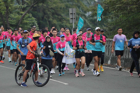 Keseruan Fun Run Minggu (22/6/25). Foto: Jamal Ramadhan/kumparan
