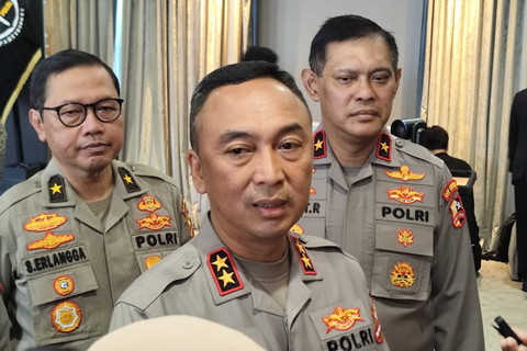 Kadiv Humas Polri Irjen Pol Sandi Nugroho saat ditemui di kawasan Jakarta Selatan pada Senin (23/6/2025). Foto: Rachmadi Rasyad/kumparan