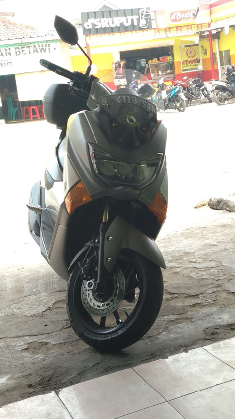 Motor Yamaha NMax gen pertama milik Danang Prabowo. Foto: Danang Prabowo