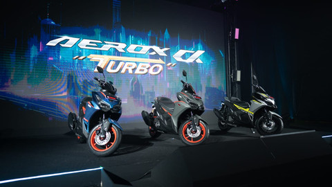 Peluncuran Yamaha Aerox Alpha. Foto: YIMM