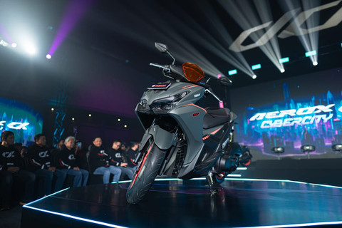Peluncuran Yamaha Aerox Alpha. Foto: YIMM
