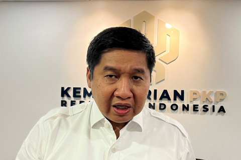 Menteri PKP Maruarar Sirait saat ditemui di kantor Kementerian PKP di Wisma Mandiri, Senin (23/6/2025). Foto: Fariza Rizky Ananda/kumparan