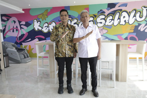Wamensos Agus Jabo Priyono menerima audiensi Bupati Jepara, Witiarso Utomo di kantor Kemensos, Senin (23/6/2025). Foto: Kemensos RI